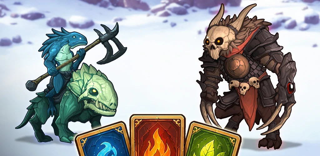 Dark Stones: Card Battle RPG promo art